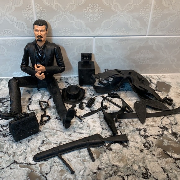 Vintage Sam Cobra Renegade action figure by Louis Marx.  Early 70s. Excellent - Picture 3 of 6